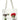 Fantail Designed Canvas Tote Bag