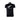 Adults T-Shirt Silver Fern Black