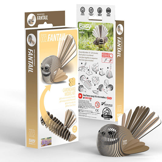 3D Cardboard Model Kit Fantail