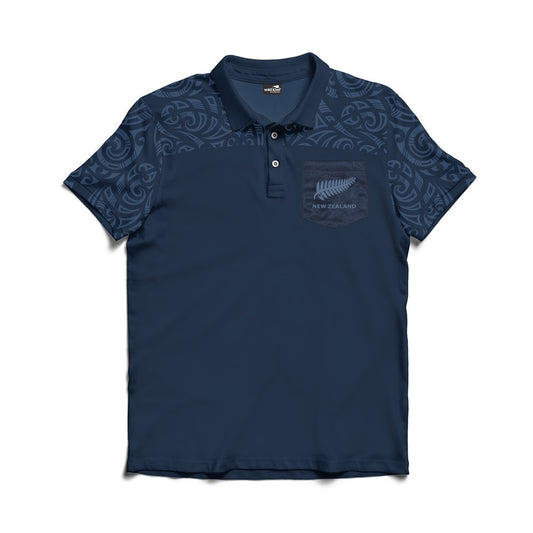 Mens Dri Fit Polo - Ta Moko