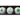 3 Golf Balls Green Pack