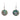 Boxed Paua kiwi & chick rhodium earrings
