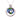 Boxed blue/green koru rhodium pendant