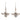 Boxed diamante bee rhodium earrings
