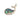 Whale paua magnet