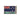 NZ flag paua magnet