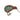 Brown kiwi paua magnet