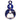 Purple Twist Bottle Opener Magnet