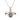 Boxed paua Bee rhodium pendant