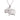 Boxed rhodium koru sheep necklace