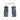Boxed koru paua rectangle rhodium earrings