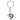 Paua Koru & Heart Stainless Steel Keyring