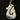 Premier fish hook bone & paua pendant