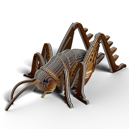 3D Cardboard Model Kit Giant Weta