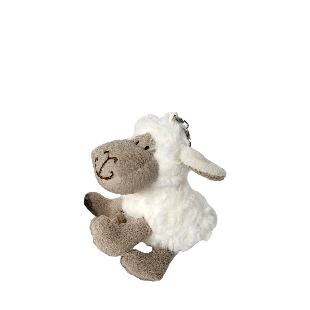 Sheep Soft Toy Keyring