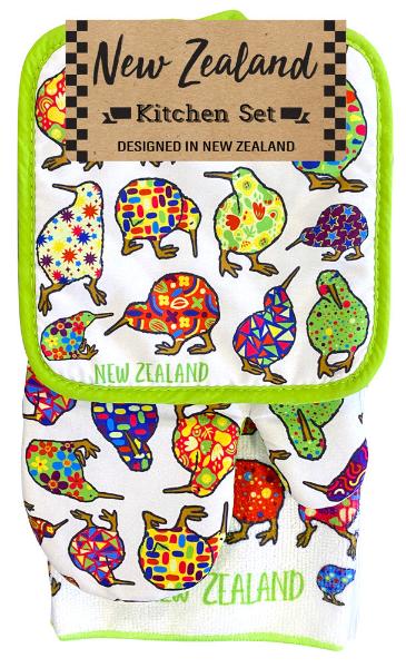 Kitchen Set 3pk Pattern Kiwis