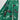 Monarch Green Scarf