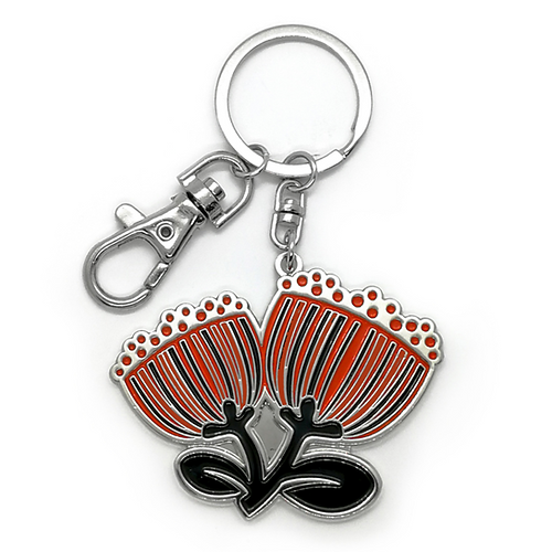 Scandi Pohutukawa Key Ring