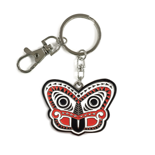 Scandi Tiki Key Ring