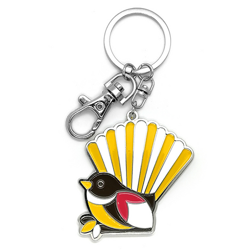 Iconic Fantail Key Ring