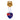 Hanging Wool Ornament NZ Flag Heart 7cm