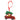 Clay Kiwi Glitter Car Tree Decoratio