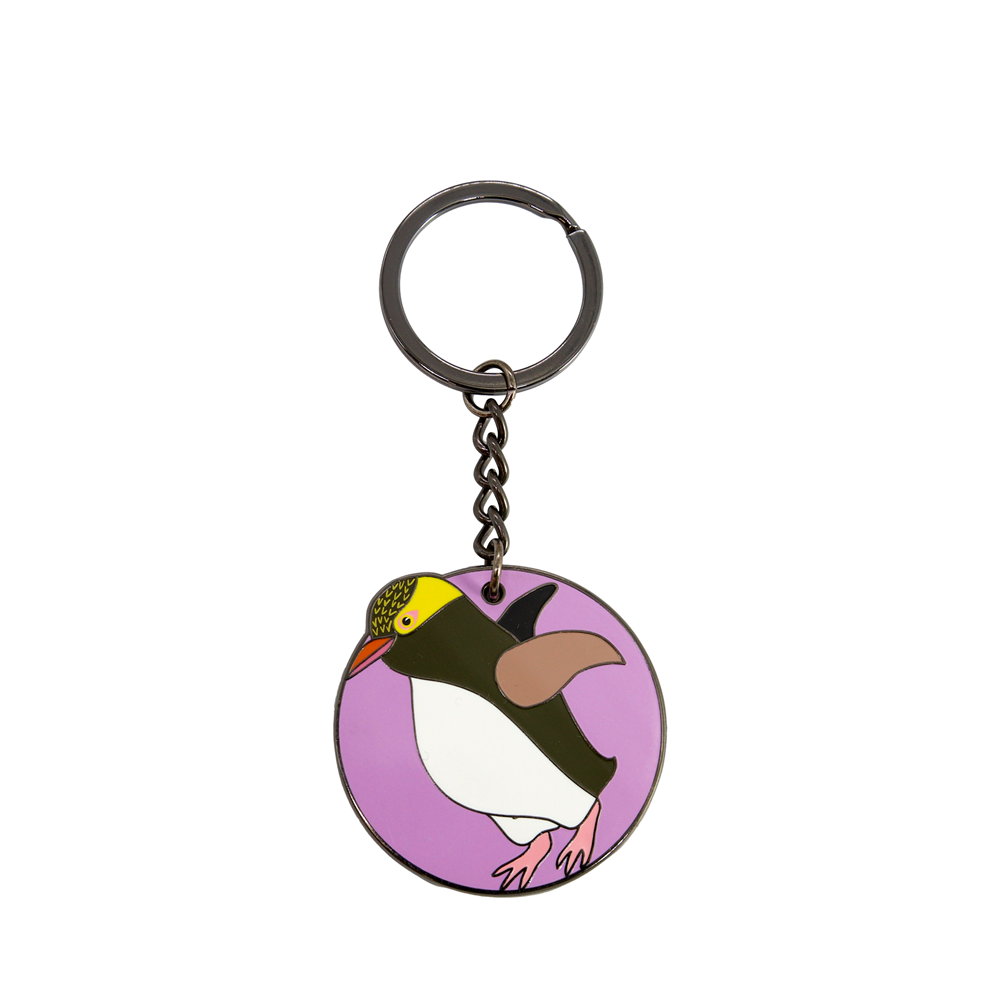 Harry The Hoiho Enamel Keyring