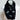 Fantail Black Foil Scarf