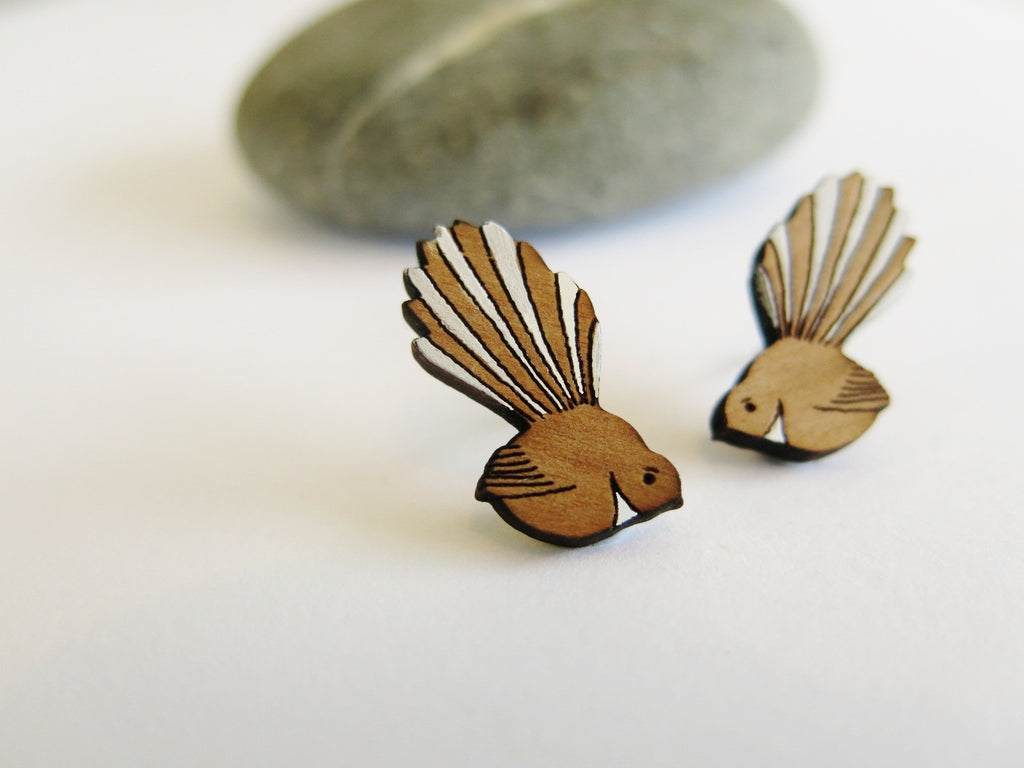 Fantail Rimu Earrings