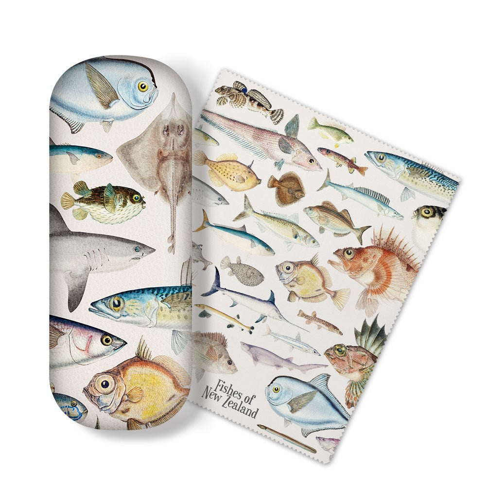 Fishes of NZ Glasses Case