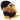 Kiwi and Egg Black Soft Toy