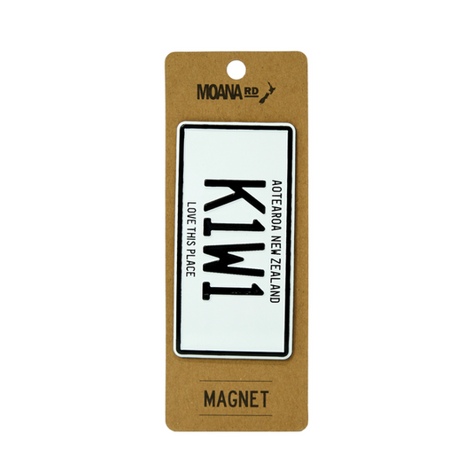 Number Plate Magnet - Kiwi