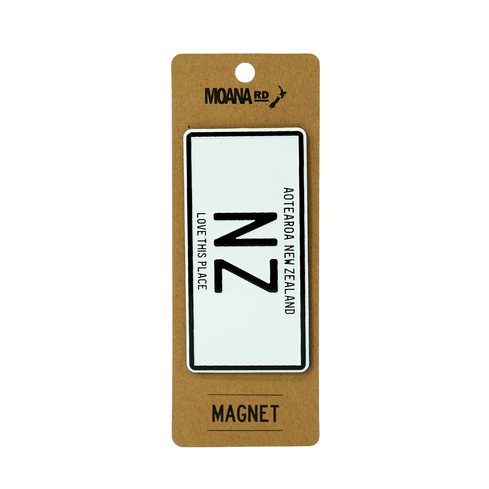 Number Plate Magnet - NZ