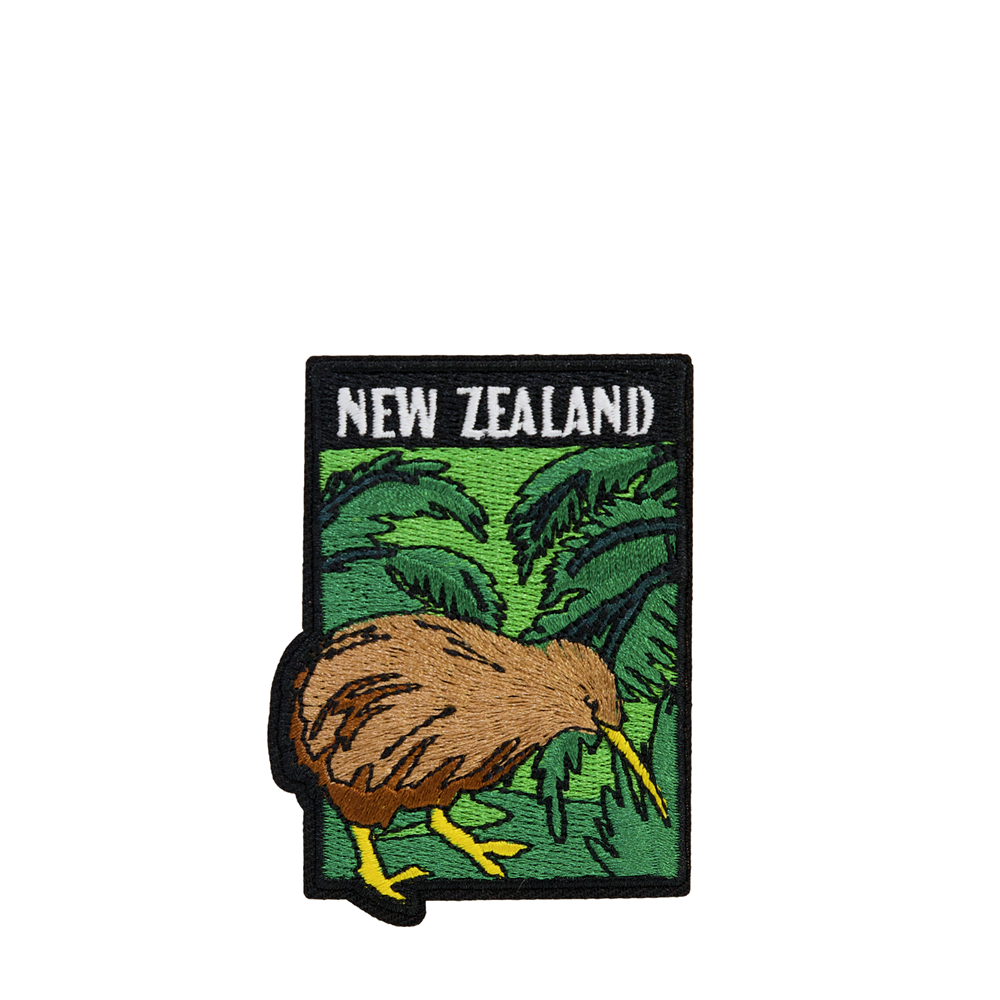 NZ Kiwi Iron-On Patch