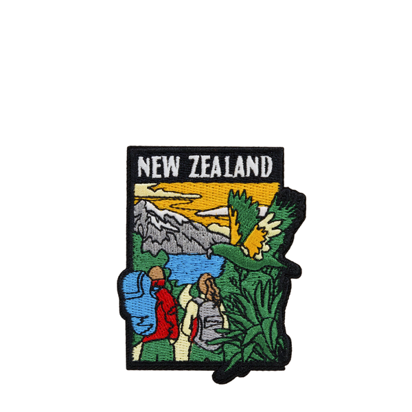 NZ Tramping Iron-On Patch