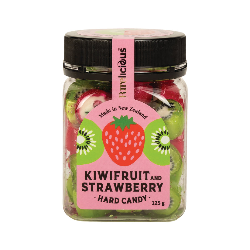 Sweets Kiwifruit & Strawberry 125g Jar