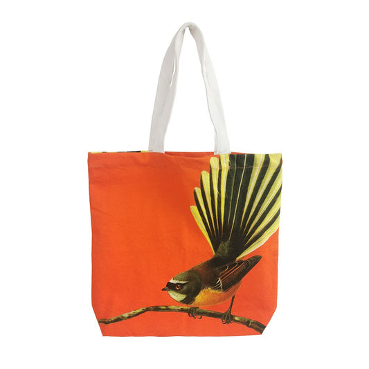 Bright Fantail Tote Bag