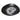 Jo Luping Design - White Ponga Detail On Black - 10cm Porcelain Bowl