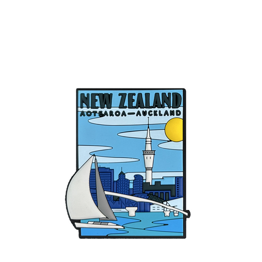 Silicone New Zealand Magnet - Auckland