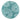 Jo Luping Design - Kina Aqua 10cm - Round Coaster