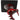 Red Glass Kiwi Bird Ornament