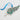 Paua Shell Fern Christmas Ornament