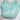 Dusty Aqua Silver Fern Scarf