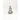 12.5CM CERAMIC ETERNAL KNOT KORU - SILVER
